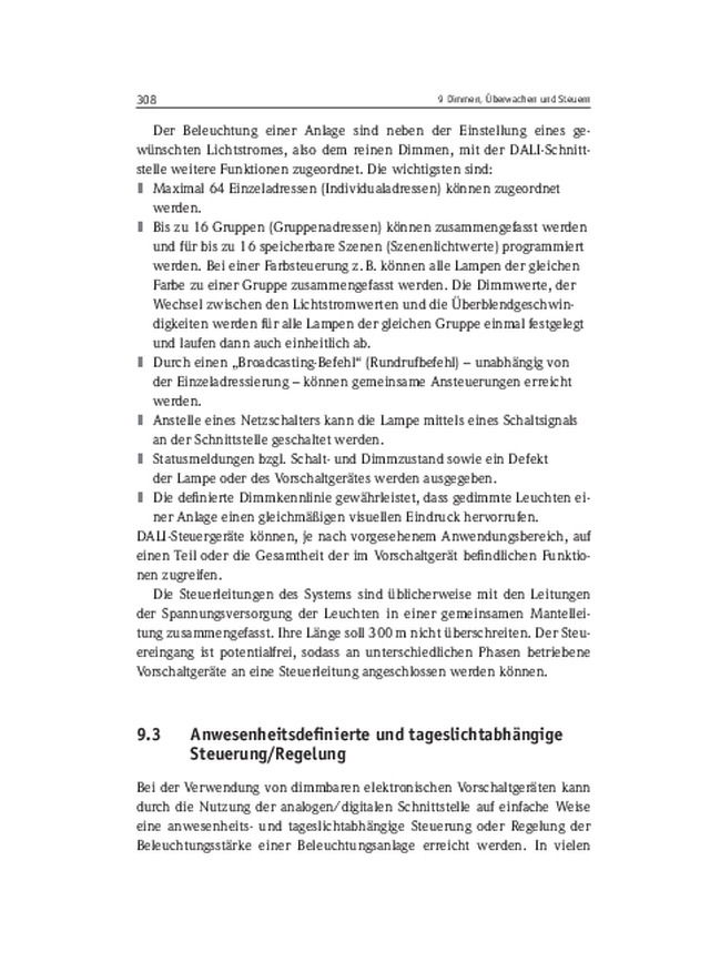 Digitales Dimmen
