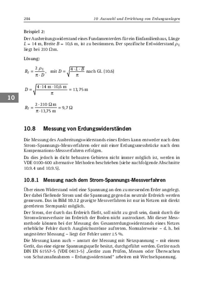 Messung von Erdungswiderständen