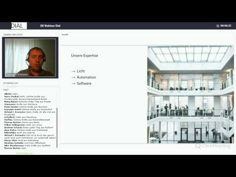 Aufzeichnung Webinar Einführung in DIALux evo