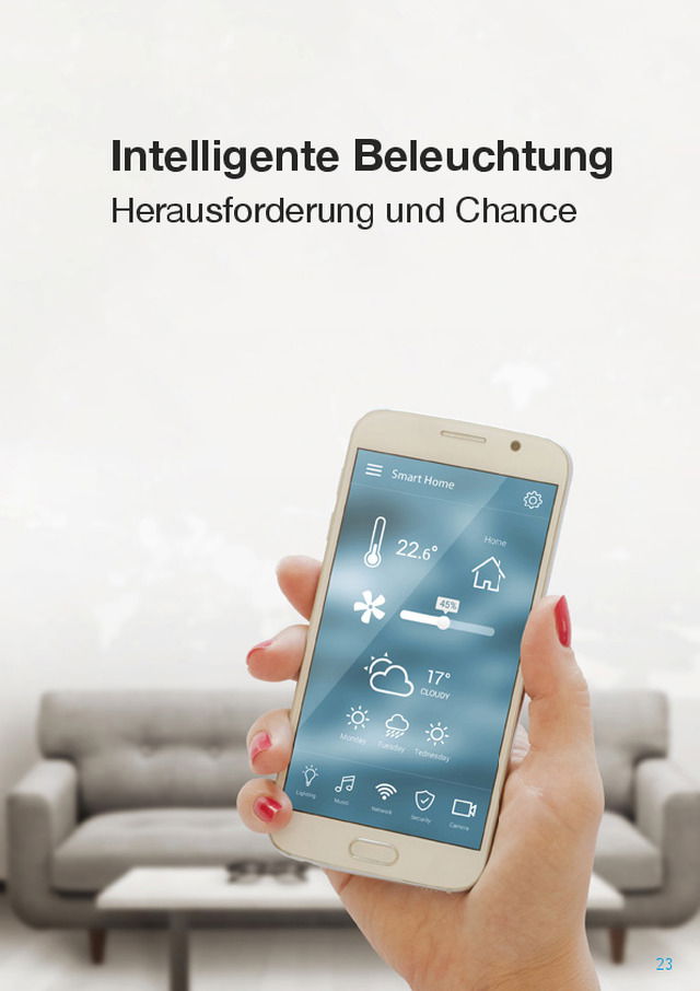 Intelligente Beleuchtung - Herausforderung und Chance
