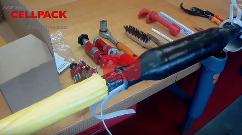 Montagevideo einer 1-Leiter Verbindungsmuffe CAMSV-C