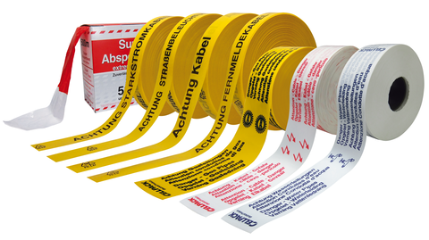 Trassenwarnband - Sicherheit im Untergrund