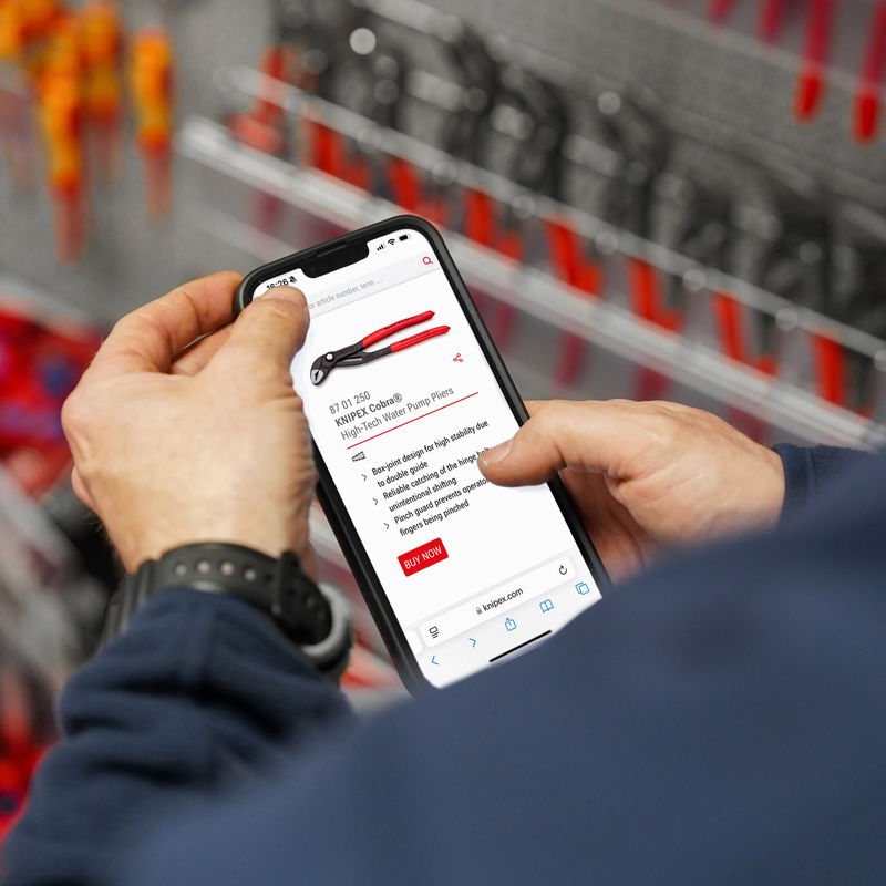 Shop with ease, buy with confidence! Ensure quality and authenticity with KNIPEX