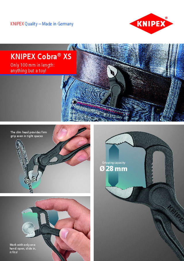 KNIPEX Cobra® XS