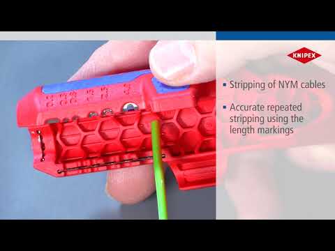 KNIPEX ErgoStrip® RH - Universal Stripping Tool