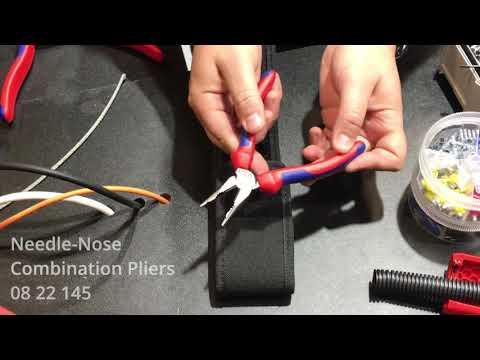 KNIPEX Mini Pliers Set Cobra Needlenose