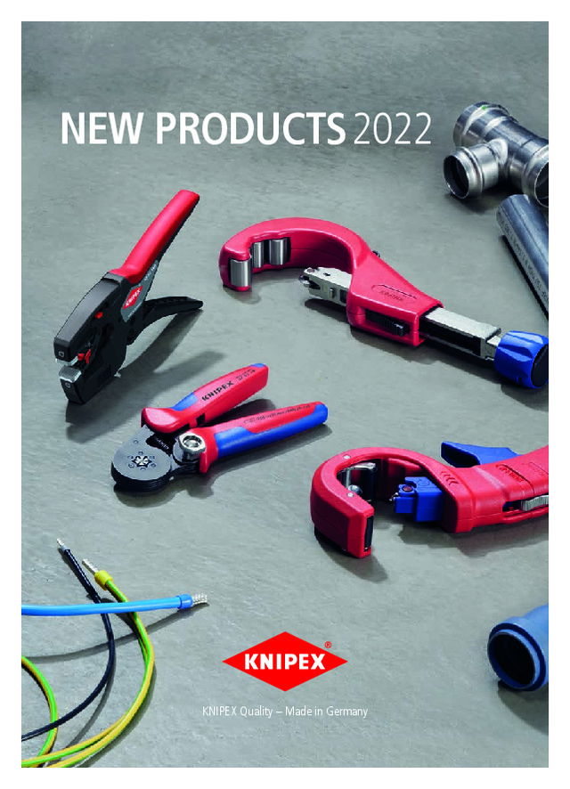 Knipex: NEW PRODUCTS 2022