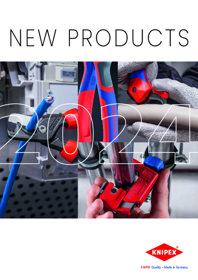 Knipex's new product catalogue 2024