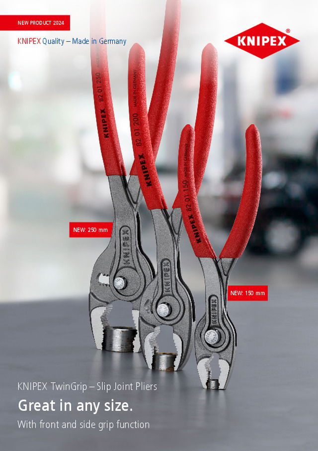 KNIPEX TwinGrip – Slip Joint Pliers