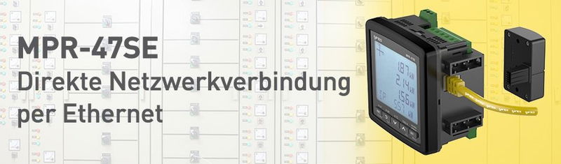 MPR-47SE: Direkte Netzwerkverbindung per Ethernet