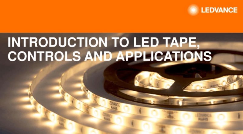 Introduction to LED Tape & Controls + Applications