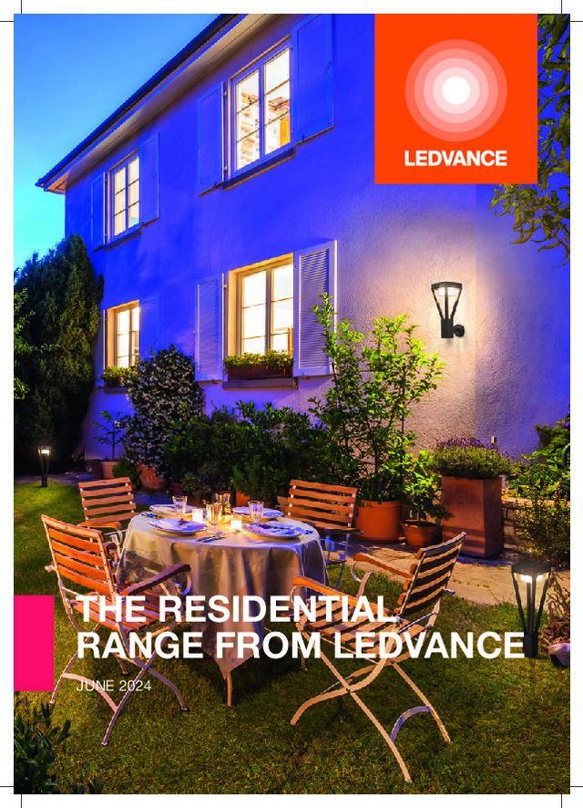 The residential range from Ledvance