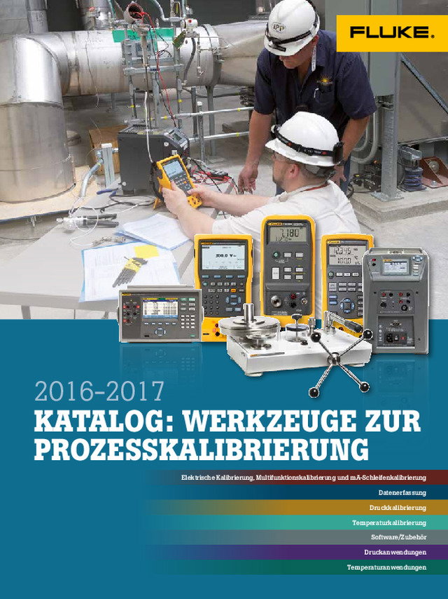 KATALOG: WERKZEUGE ZUR PROZESSKALIBRIERUNG