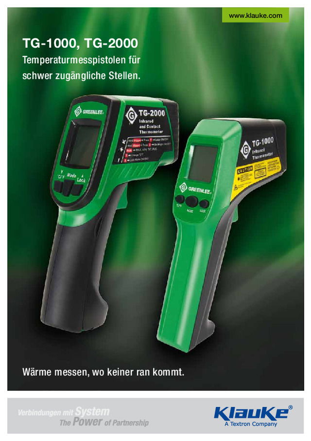 Wärme messen, wo keiner ran kommt.