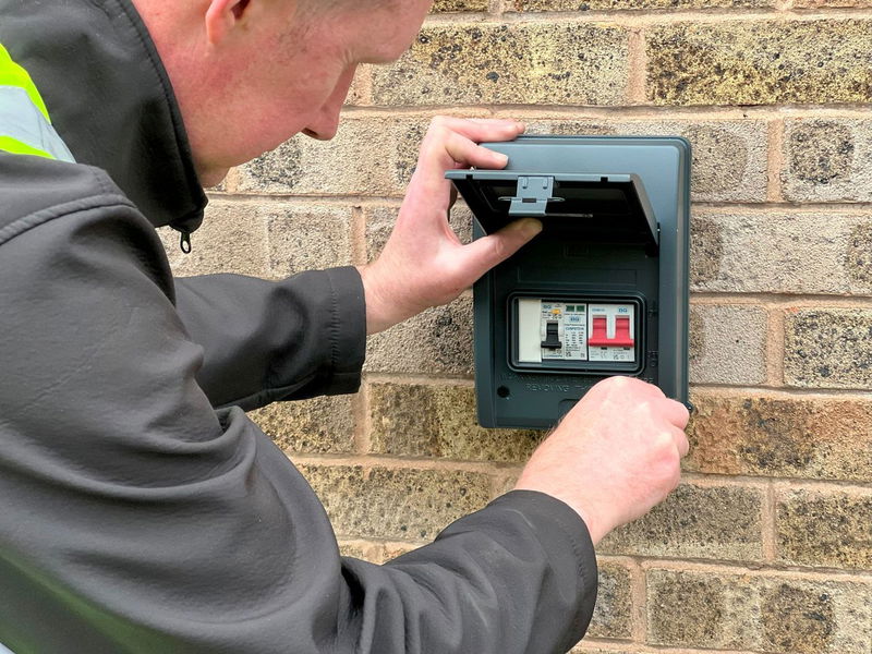 EV-compatible outdoor consumer units proven with contractors, says LUCECO