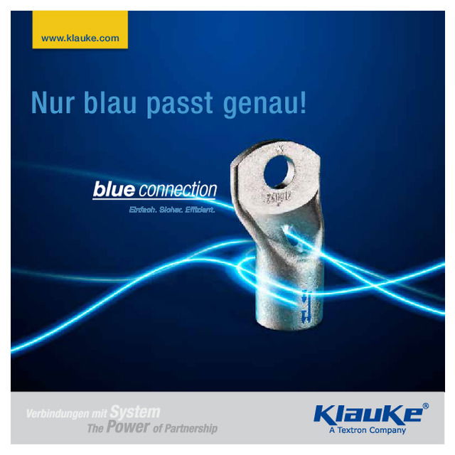 Klauke blue connection