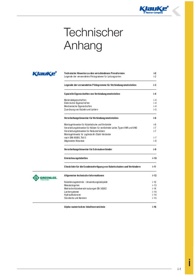 Klauke Hauptkatalog 2017