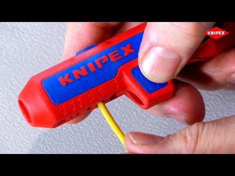 KNIPEX Werkstatt-TV: KNIPEX ErgoStrip Universal-Abmantelungswerkzeug (16 95 01 SB)