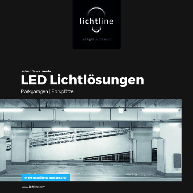 LED Lichtlösungen für Parkflächen