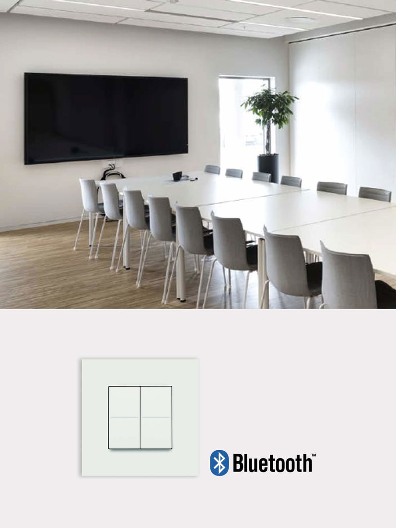 Verwenden Sie DALI-2-Melder zusammen mit Niko Bluetooth®-Tastern