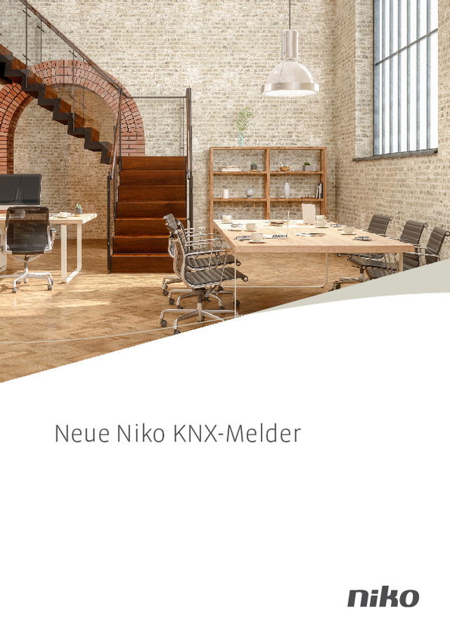 Neue Niko KNX-Melder