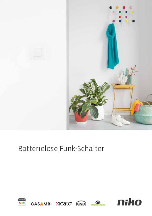 Batterielose Funk-Schalter
