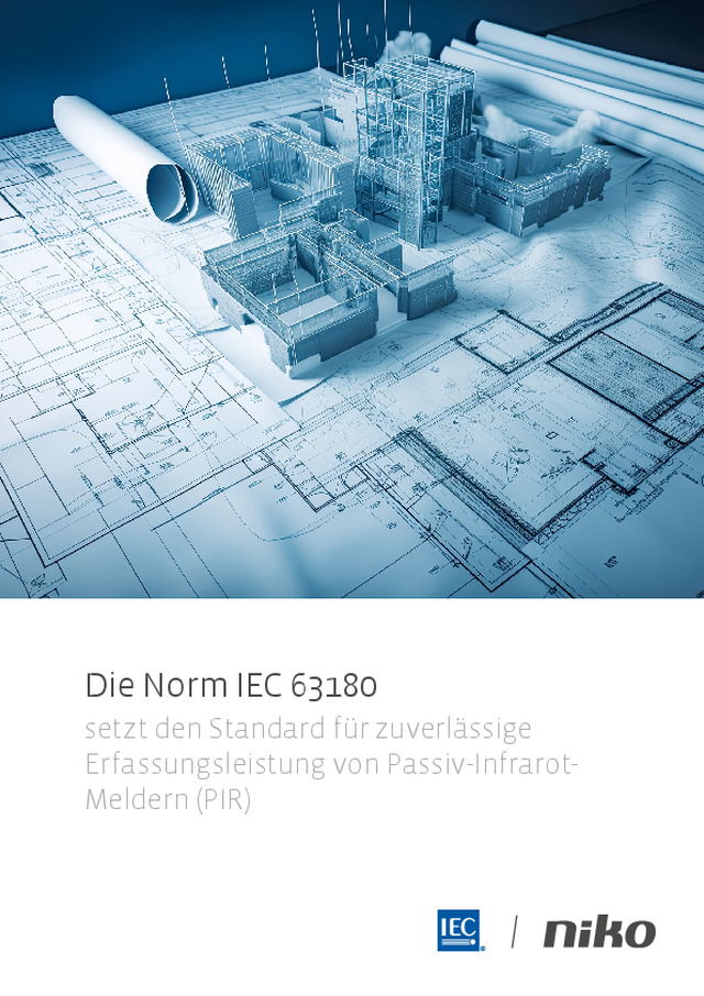 Die Norm IEC 63180 setzt den Standard für zuverlässige Erfassungsleistung von Passiv-Infrarot- Meldern (PIR)