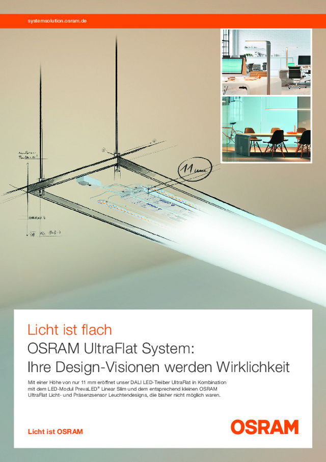 OSRAM UltraFlat System