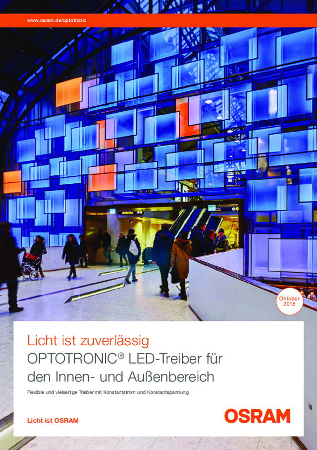 OPTOTRONIC® LED-Treiber für den Innen- und Außenbereich