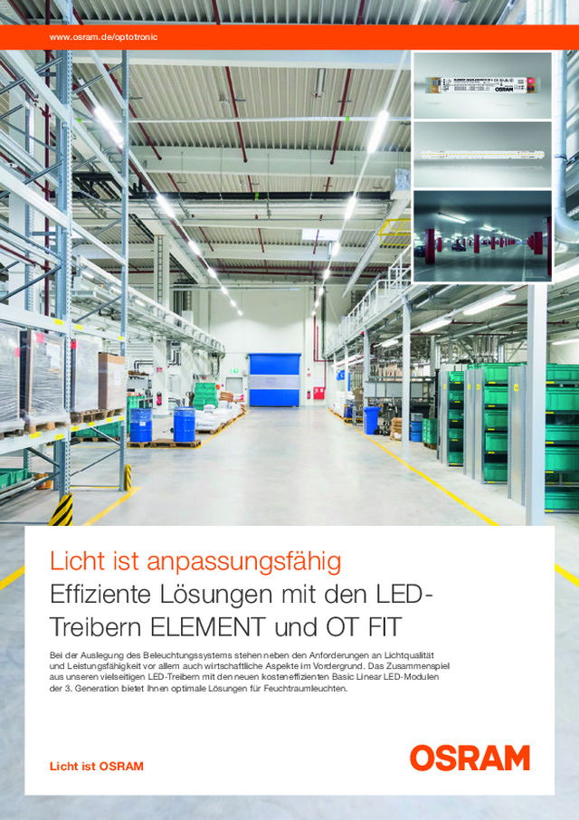 Licht ist anpassungsfähig