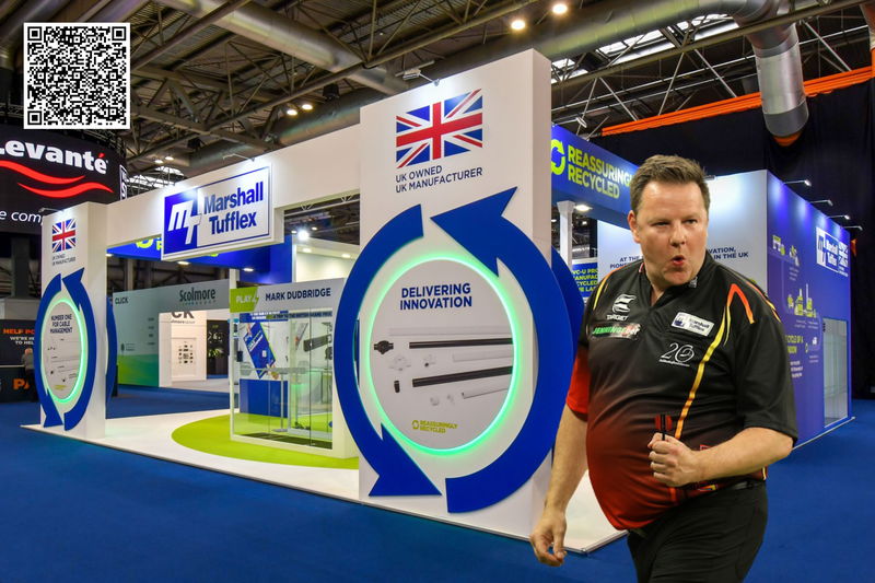 Marshall-Tufflex to exhibit at CEF live with darts stars