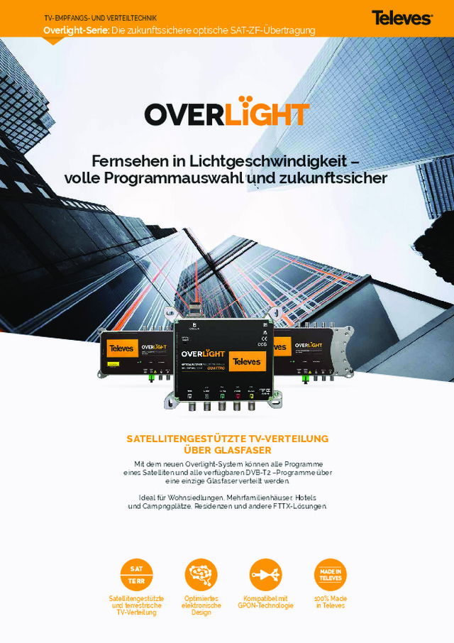 Overlight - Fernsehen in Lichtgeschwindigkeit – volle Programmauswahl und zukunftssicher