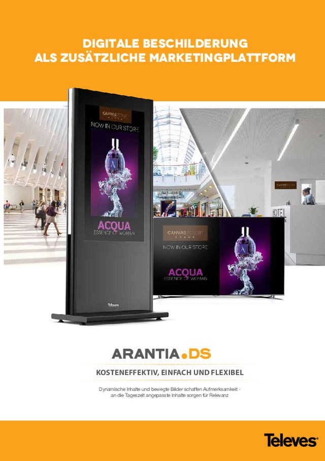 ARANTIA DS - Kosteneffektiv, einfach und flexibel