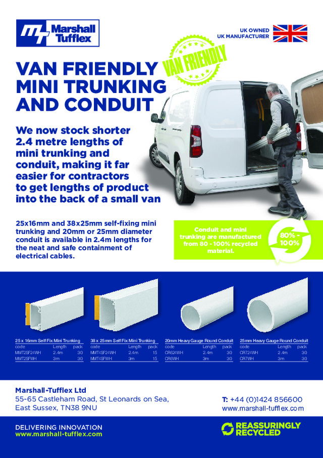 Van Friendly 2.4m Lengths
