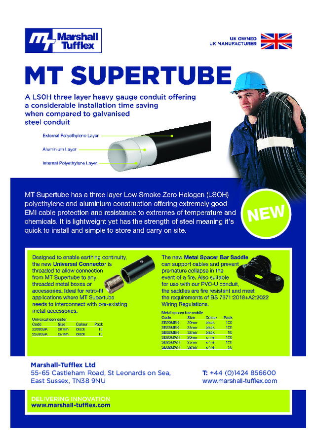 MT Supertube LS0H Conduit