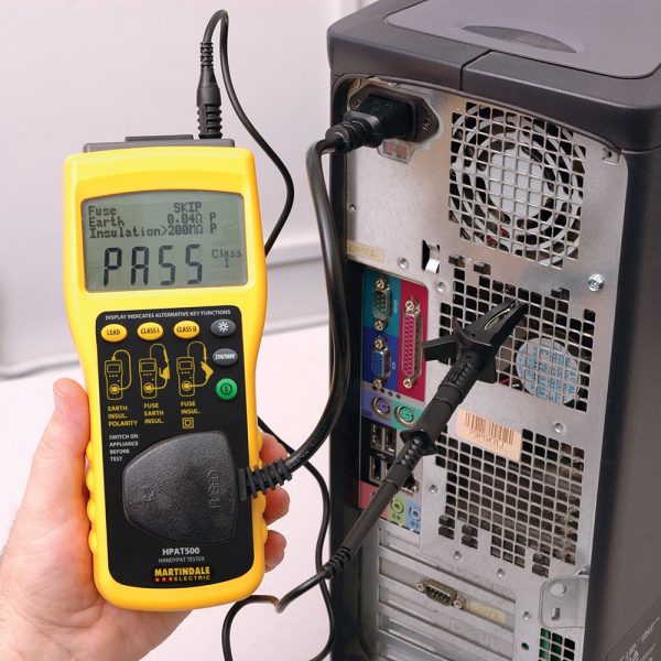 PAT testing made simple: Martindale Electric’s compact ‘HandyPAT’ HPAT500/2