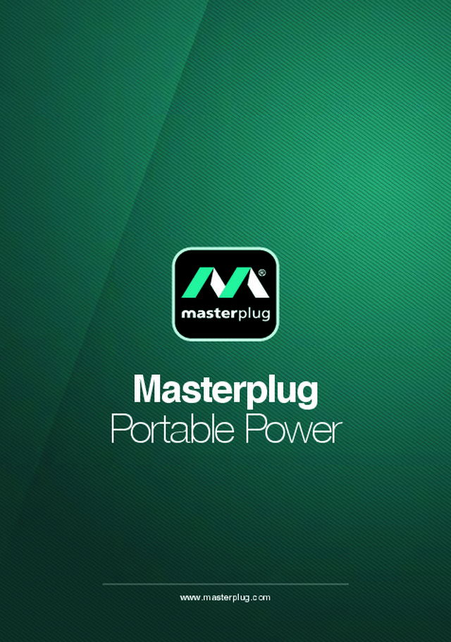 Masterplug - Portable Power