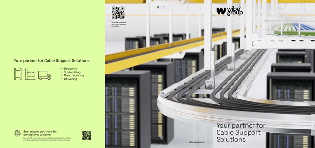 Cable support solutions for Data Centres