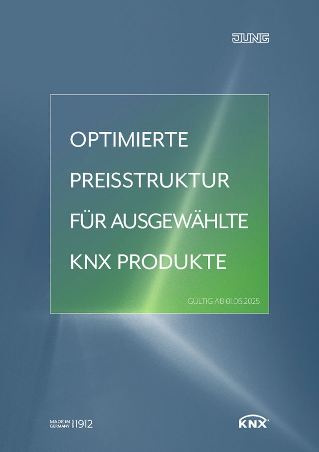 KNX Preisanpassungen