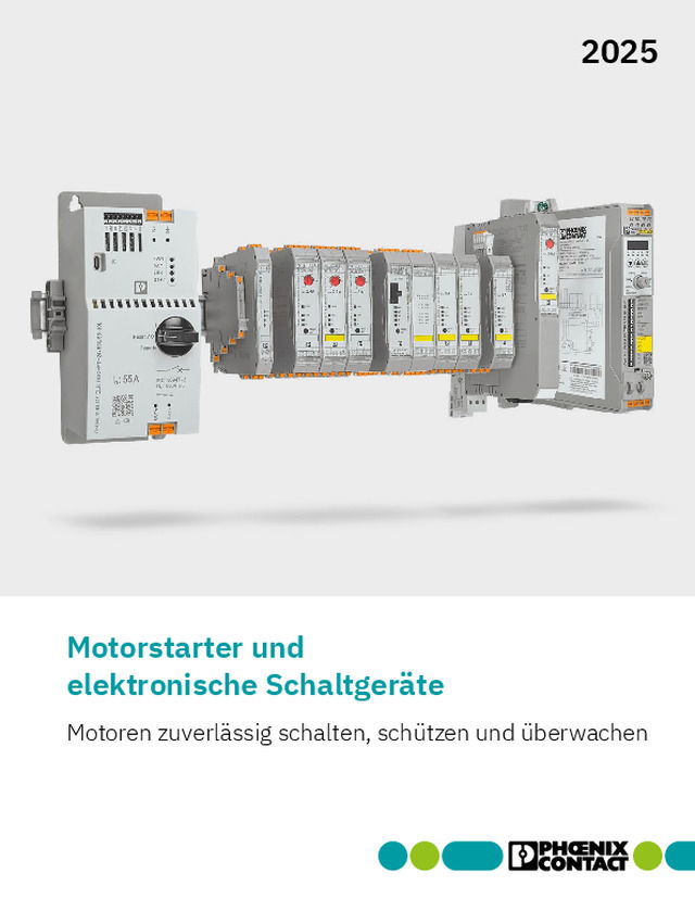 Elektronische Schaltgeräte und Motorsteuerung