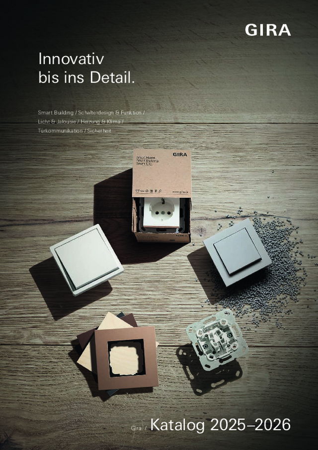 Gira - Innovativ bis ins Detail.