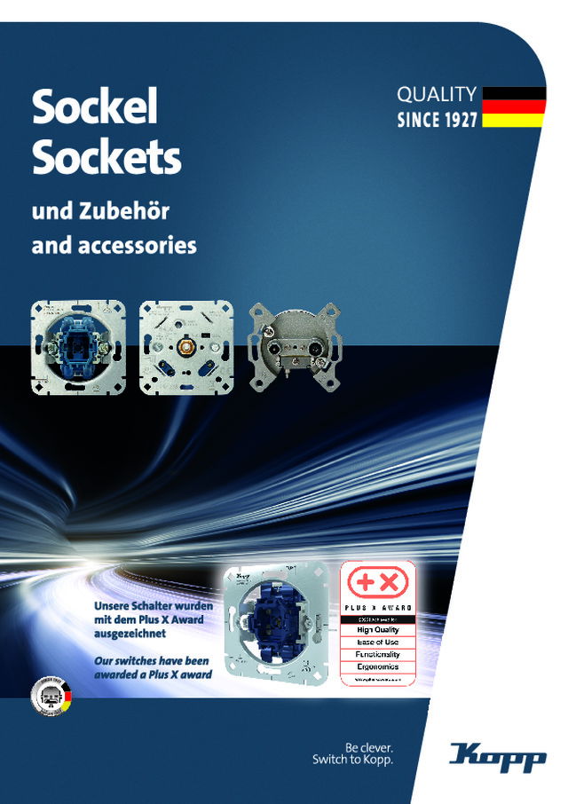 Sockel und Zubehör