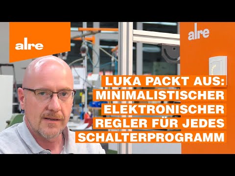 Elektronischer Unterputzregler HTRRUt 55x55mm für jedes Schalterprogramm