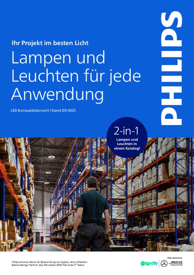 Lampen und Leuchten für jede Anwendung