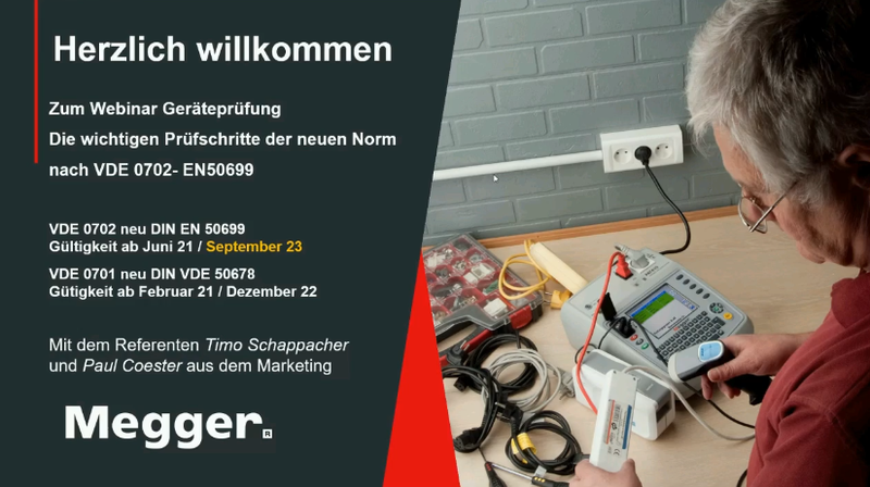 Die wichtigen Prüfschritte der neuen Norm - Geräteprüfung nach VDE0702-EN50699