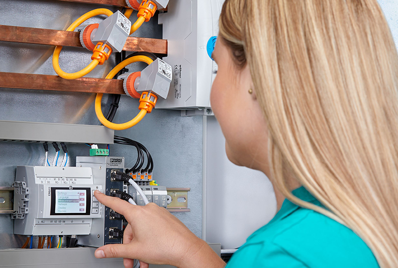 Energie messen EMpro – in nur drei Schritten konfiguriert und ins Netzwerk integriert.