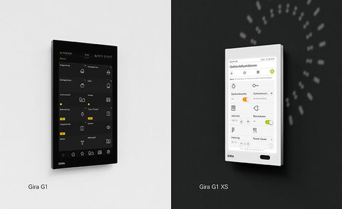 Der neue Gira G1 und Gira G1 XS. 