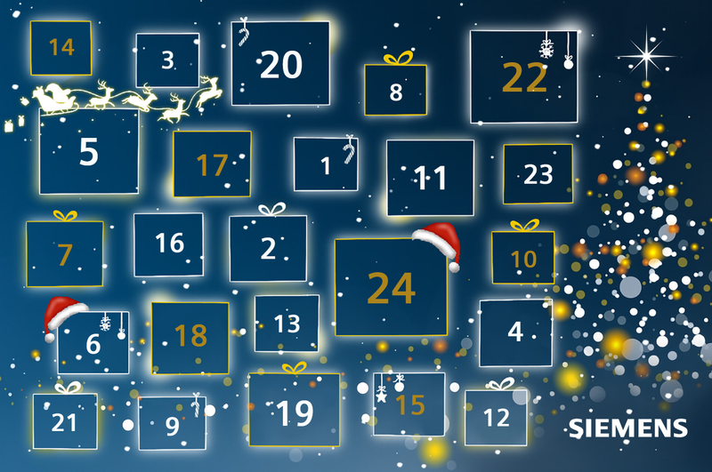 Siemens Adventskalender – Ihre Chance auf tolle Preise!
