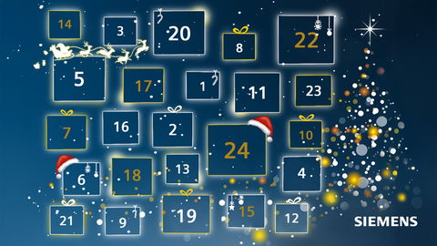 Siemens Adventskalender – Ihre Chance auf tolle Preise!