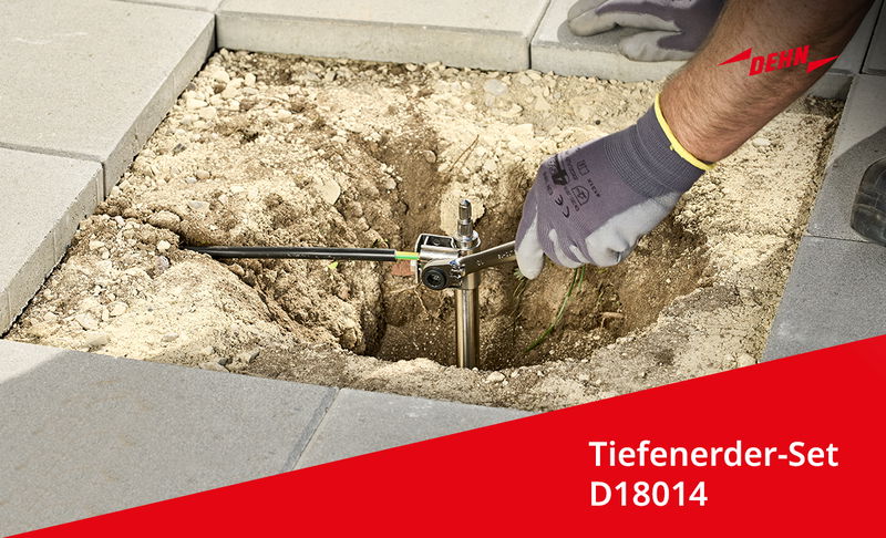 Tiefenerder-Set D18014: Erdungsanlagen einfach nachrüsten
